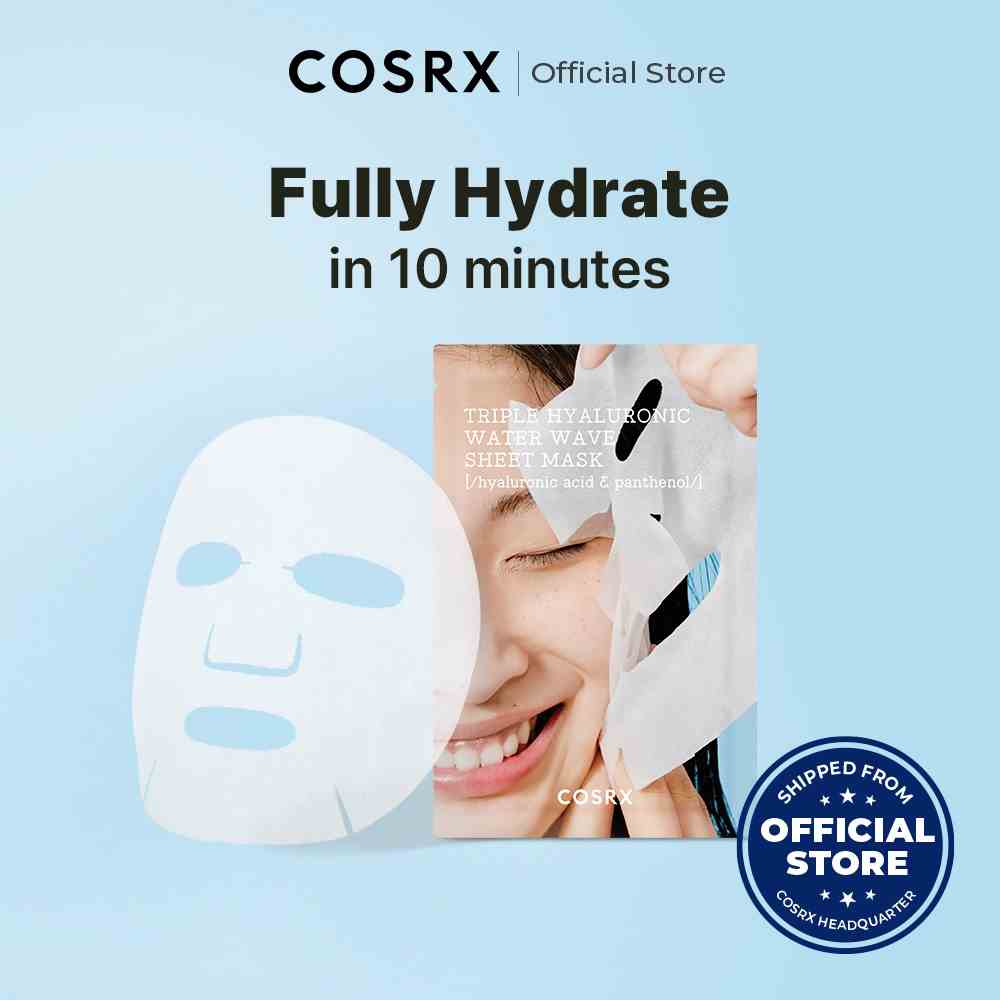 Mặt nạ giấy cấp ẩm COSRX Triple Hyaluronic chăm sóc da