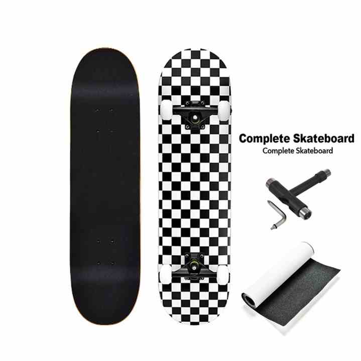 Ván trượt Skateboard mặt nhám keenstore mẫu Caro chính hãng