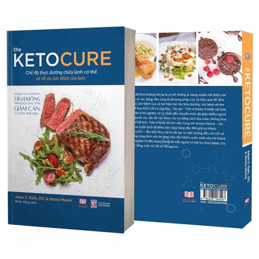 [Mã BMLTA35 giảm đến 35K đơn 99K] Sách The Keto Cure - Thực dưỡng đúng cách để có một cơ thể khỏe và đẹp