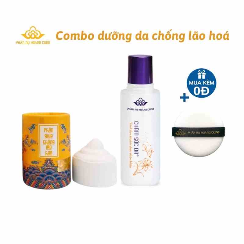 Combo dưỡng da cơ bản Phấn Nụ Hoàng Cung