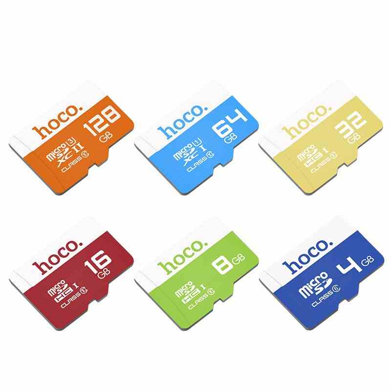 Thẻ nhớ MicroSDXC Hoco 128GB / 64GB / 32GB / 16GB / 8GB A1 U3 V30 100MB/s - Hãng phân phối chính thức