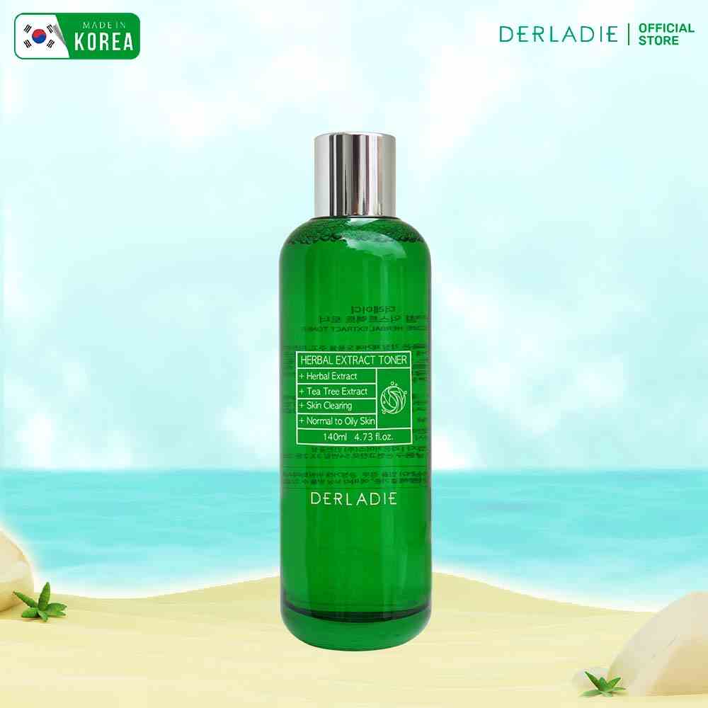 Toner Tràm Trà Giảm Mụn Derladie Herbal Extract 140ml