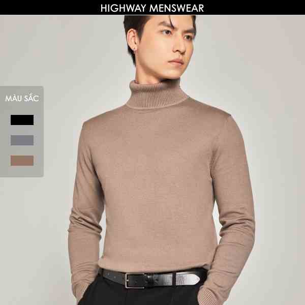 Áo len nam cổ lọ Highway (Menswear) Scout Knitwear