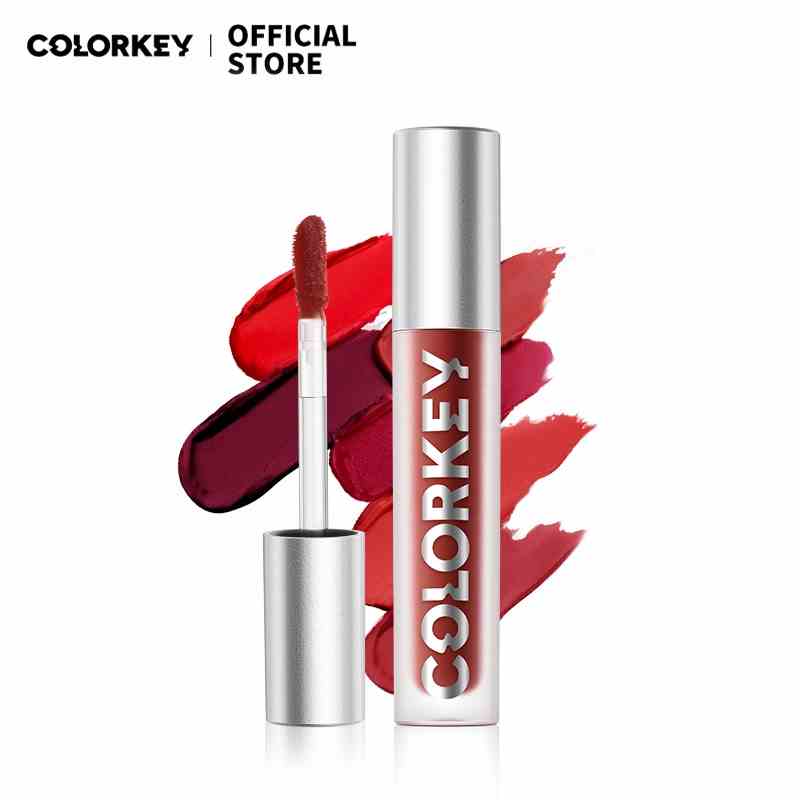 【COLORKEY】Son môi Colorkey mini tông lì ánh nhũ kết cấu mịn như nhung sắc tố cao lâu trôi 1g