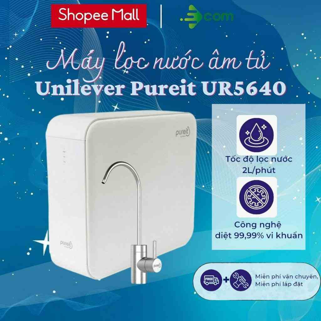 [Miễn phí vận chuyển ] Máy lọc nước Unilever Pureit Delica UR5640 RO lớn, công suất lọc 14000L, tốc độ lọc 1.5L/phút