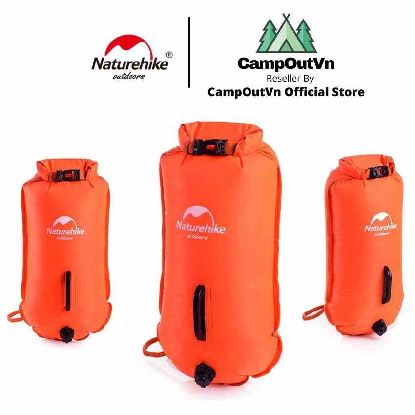 [Mã BMLTB200 giảm đến 100K đơn 499K] Phao bơi naturehike campoutvn cắm trại du lịch túi tắm chống nước phao hồ bơi A070