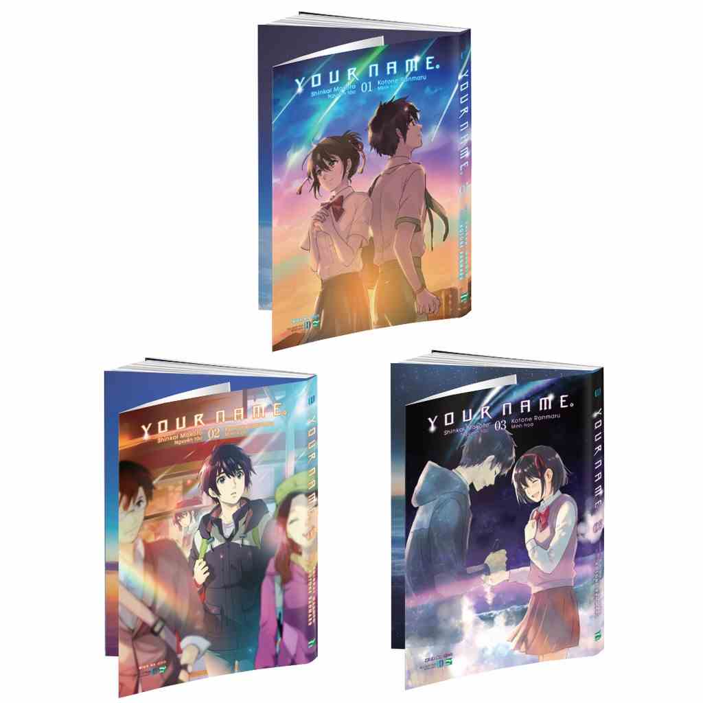 Sách - Your Name (Boxset Manga 3 tập)