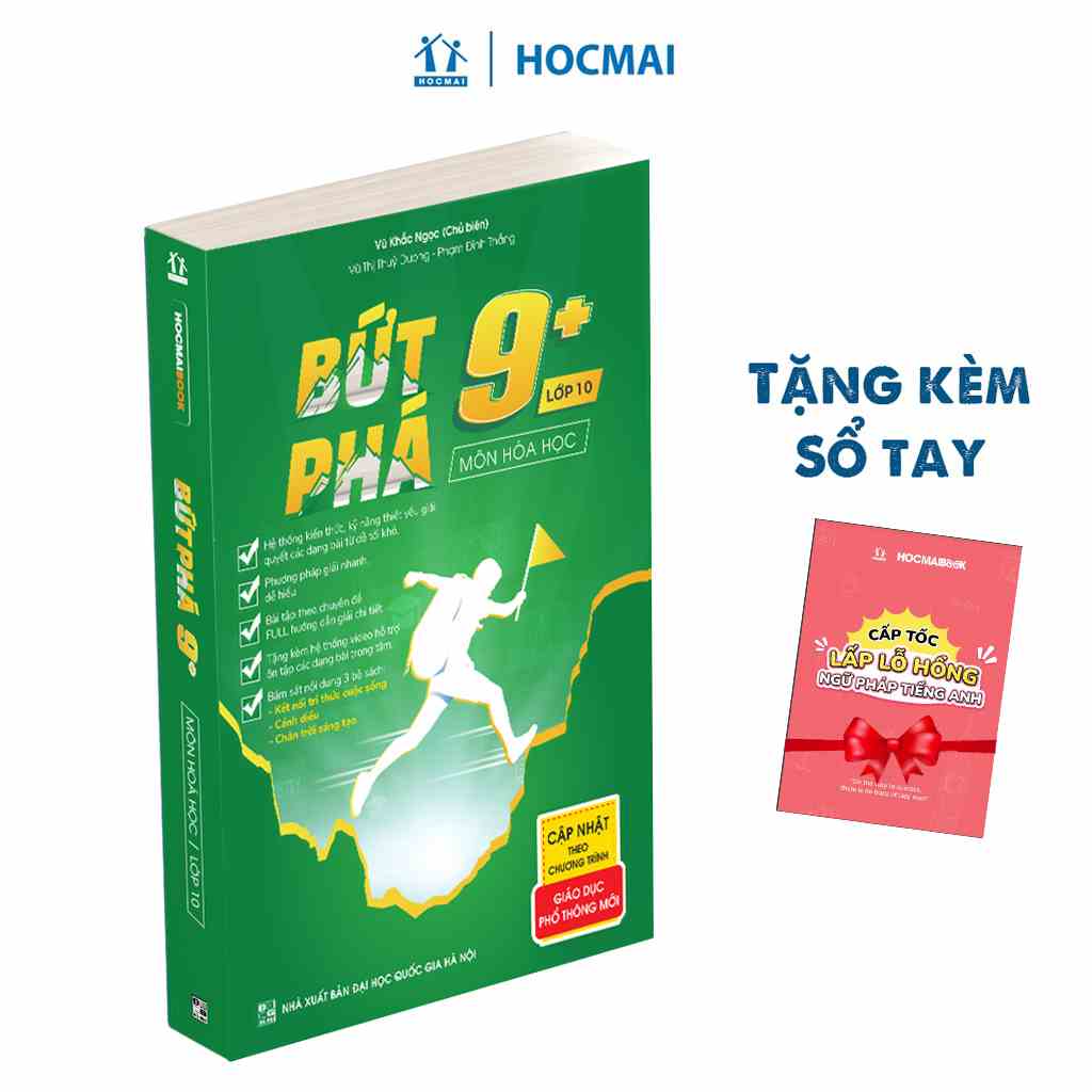 [Mã BMLTB200 giảm đến 100K đơn 499K] Sách - Bứt phá 9+ môn Hóa học lớp 10 (theo chương trình GDPT MỚI)