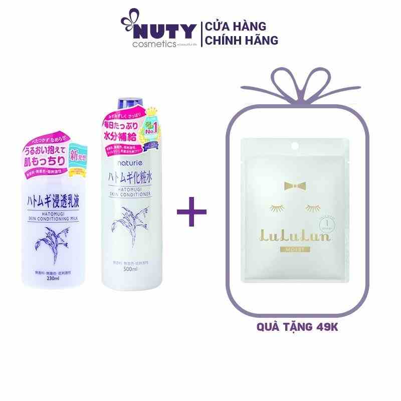 Nước Cân Bằng Da Naturie Hatomugi Skin Conditioner (500ml)