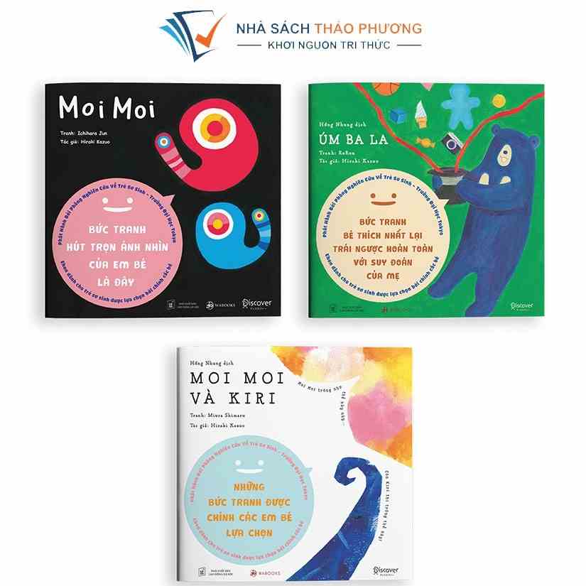 Sách - Ehon Moi Moi và những người bạn (bộ 3 cuốn)