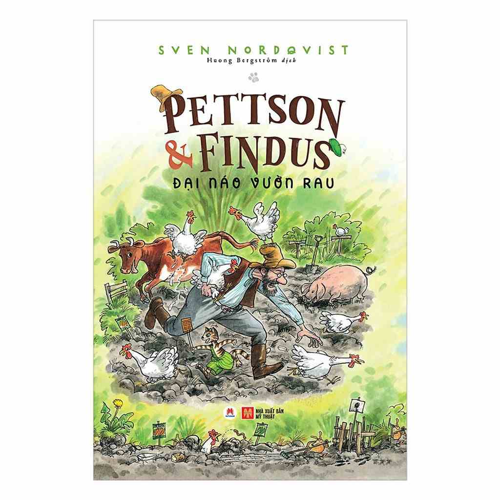 [Mã BMLTB35 giảm đến 35K đơn 99K] Sách - Pettson Và Findus: Đại Náo Vườn Rau