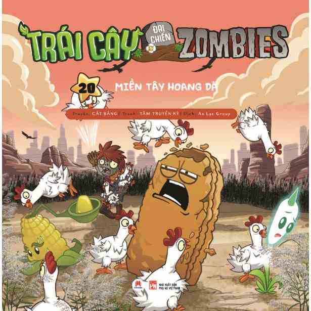 [Mã BMLTB35 giảm đến 35K đơn 99K] Sách - Trái Cây Đại Chiến Zombie - Tập 20: Miền Tây Hoang Dã