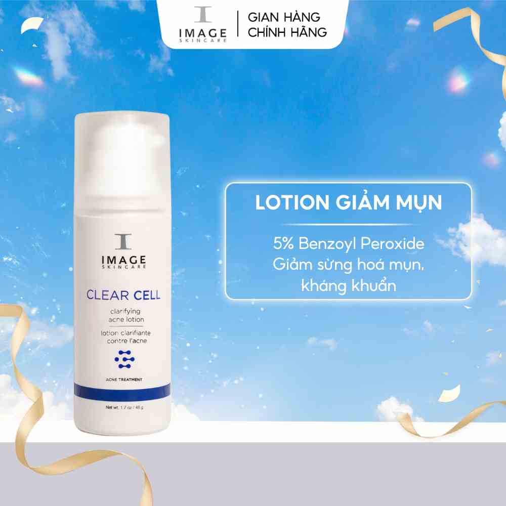 Lotion ngừa mụn hiệu quả Image Skincare Clear Cell Medicated Acne Lotion 50ml