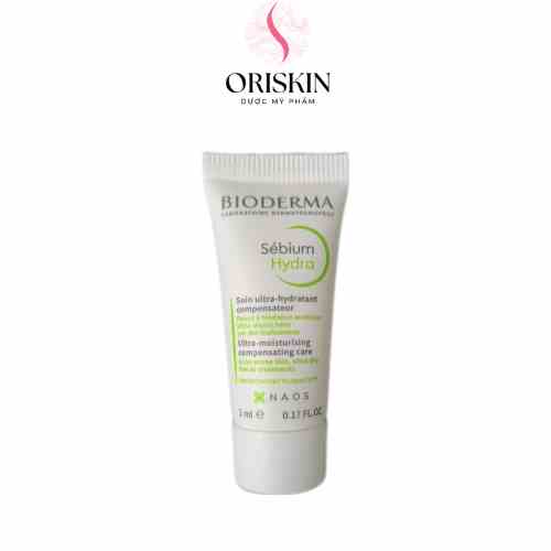 Sample Bioderma Kem dưỡng ẩm giảm khô căng, bong tróc cho da mụn Bioderma Sebium Hydra 5ml