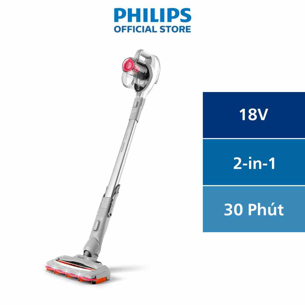 Máy hút bụi không dây dạng cán Philips FC6723 - Hàng chính hãng