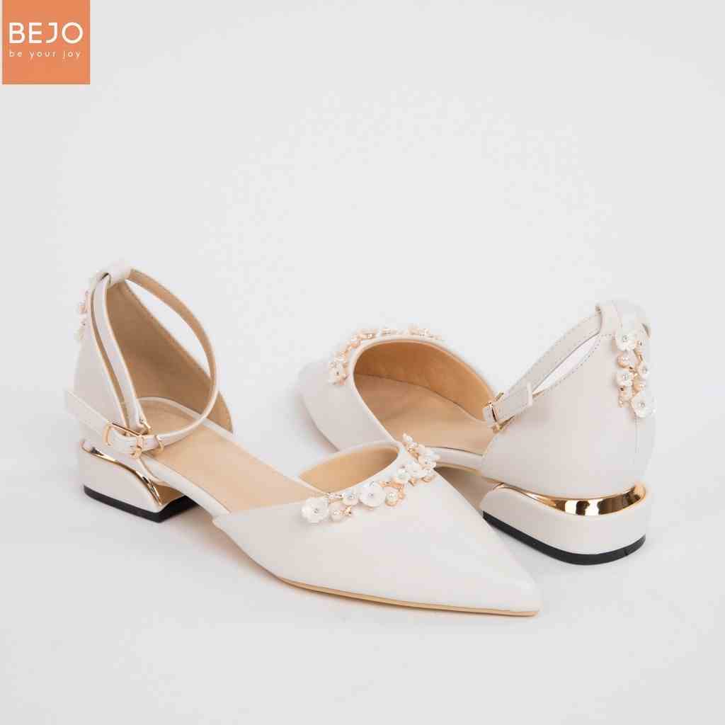 [Mã BMLTB35 giảm đến 35K đơn 99K] Giày cưới BEJO H78.03 HOA MAI - WEDDING SHOES