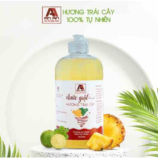 Nước Giặt Hữu Cơ An An, An Toàn Cho Mọi Làn Da 500ml