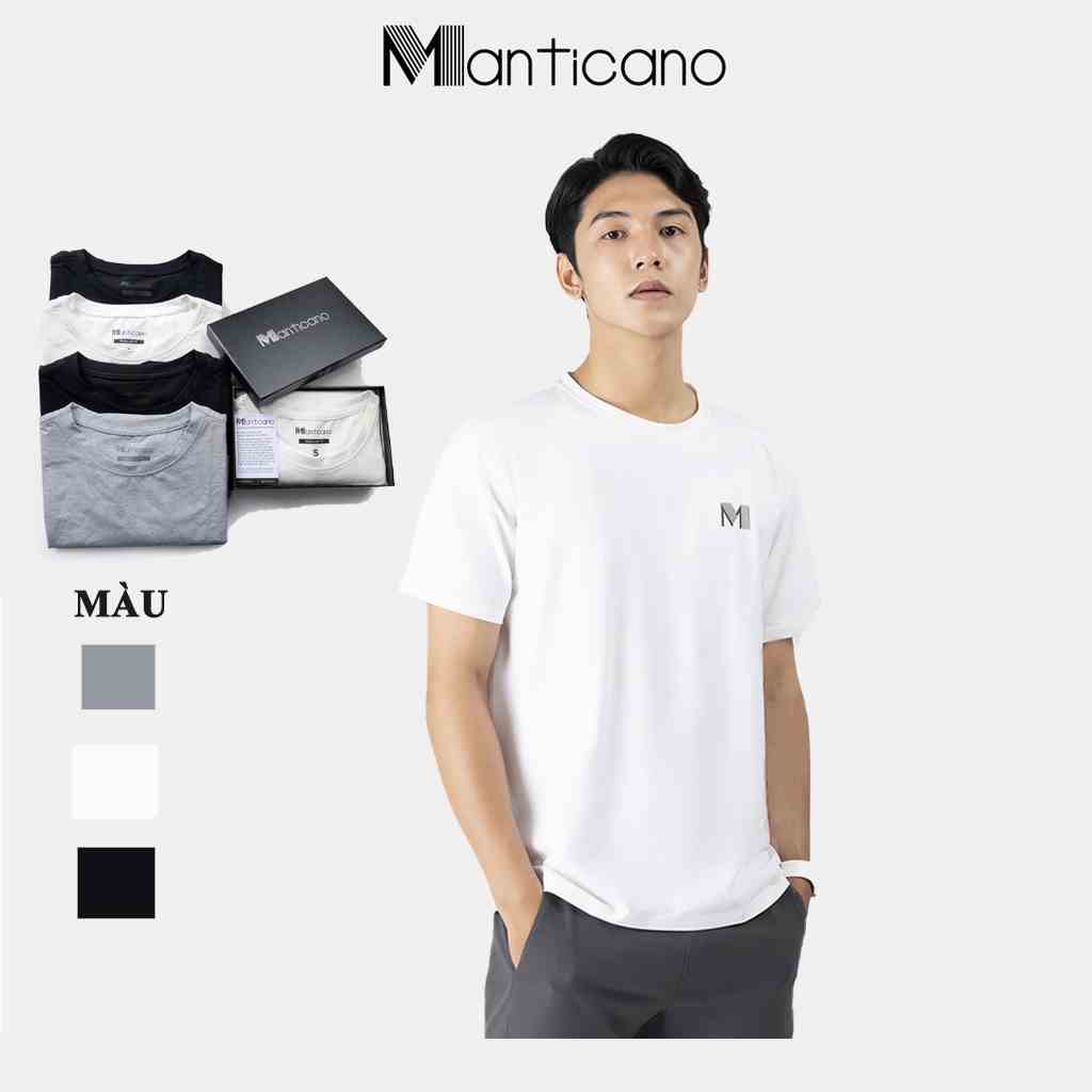 [Mã BMLTB200 giảm đến 100K đơn 499K] Áo thun nam Manticano vải premium cotton, cổ tròn dáng regular