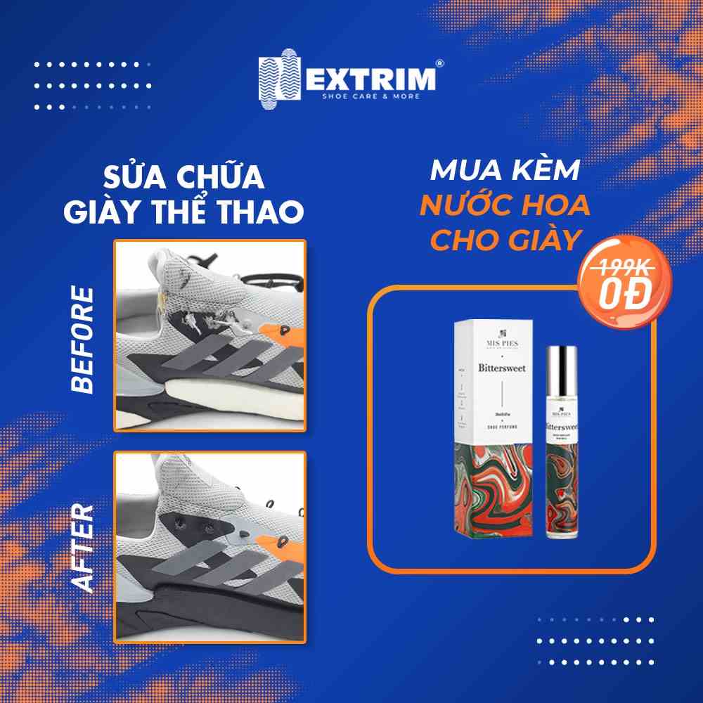 HCM [E-voucher] - Giảm 50% Nước hoa cho Giày khi sửa chữa Giày thể thao tại Extrim