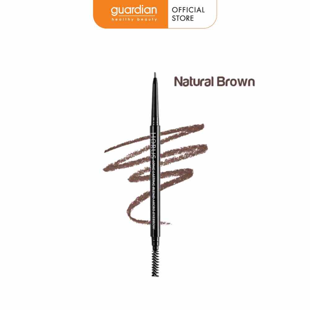 [HÀNG TẶNG KHÔNG BÁN] Chì mày Horus Eye Beauty Expert Long Lasting Blend Micro Eyebrow - # 02.Natural Brown (IP04)