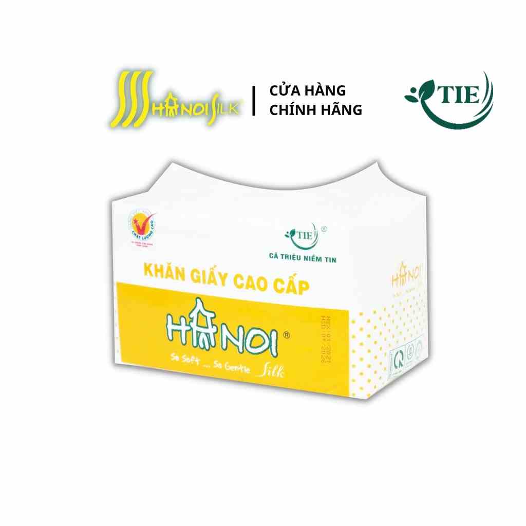 Khăn Giấy Cân Hà Nội Silk Napkin 0,5 kg 3 Lớp Cao Cấp Đa Năng, Khăn Giấy Khổ 240x240mm Chất Lượng Tiện Dụng Tiết Kiệm