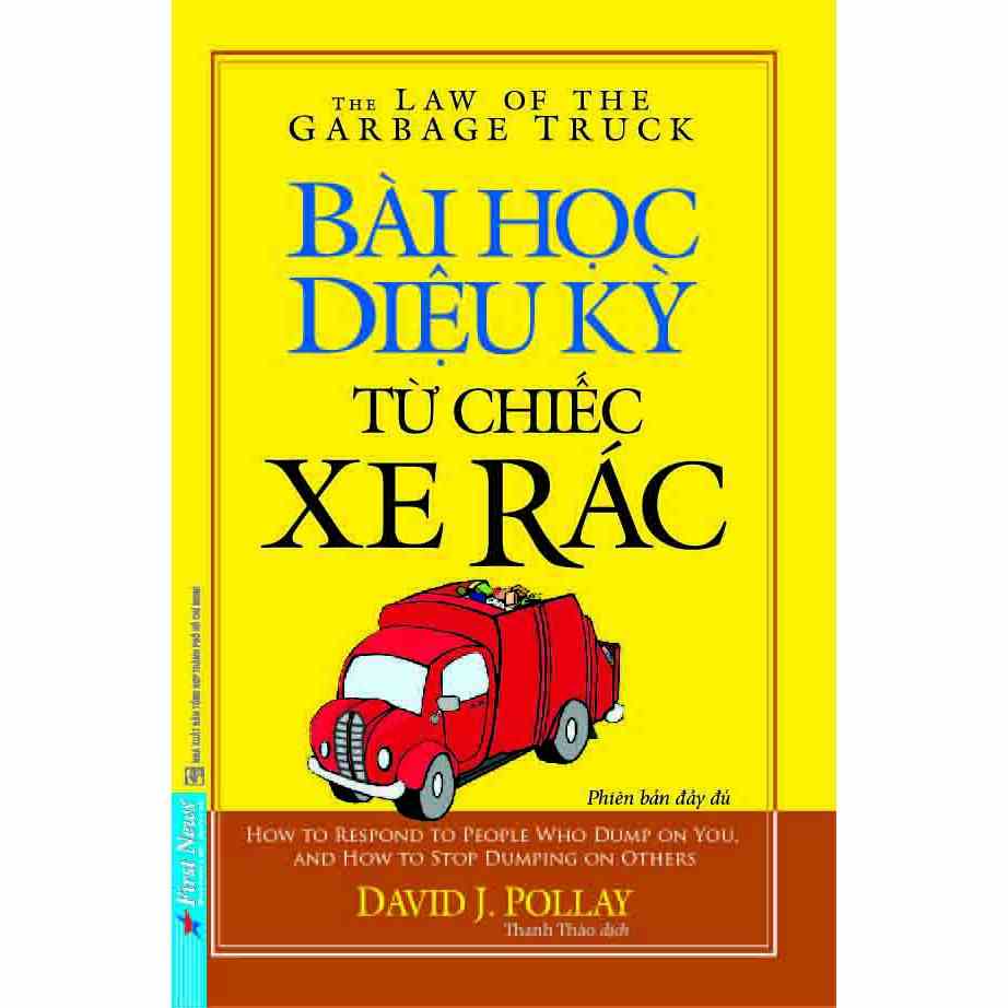 Sách Bài học diệu kỳ từ chiếc xe rác (khổ nhỏ) Phiên bản mới