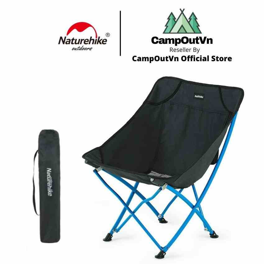 [Mã BMLTB200 giảm đến 100K đơn 499K] Ghế cắm trại naturehike campoutvn du lịch dã ngoại ghế gấp gọn nhẹ chắc A028