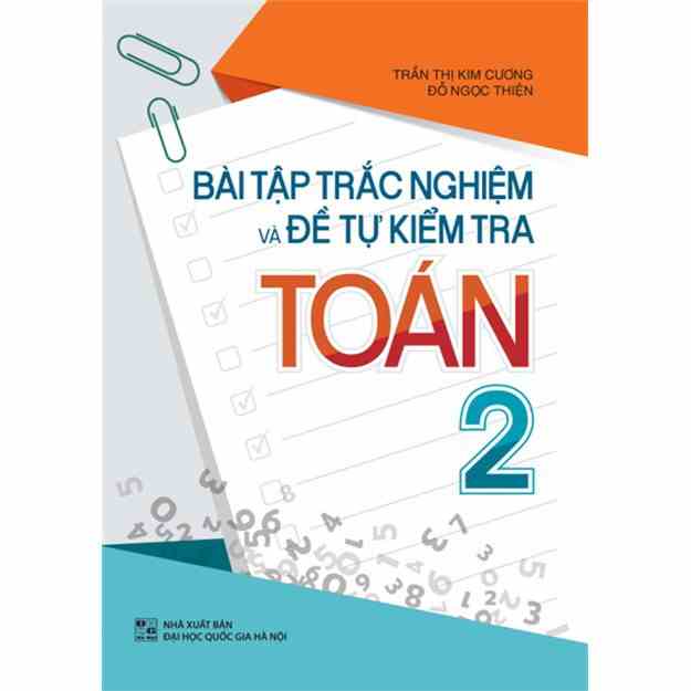 [Mã BMLTB35 giảm đến 35K đơn 99K] Sách: Bài Tập Trắc Nghiệm Và Đề Kiểm Tra Toán Lớp 2 (TB)