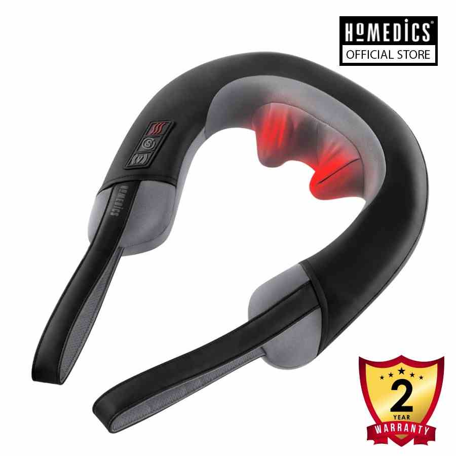 [Mã BMLTB200 giảm đến 100K đơn 499K] Đai massage cổ vai gáy kèm hồng ngoại HoMedics NMS-377