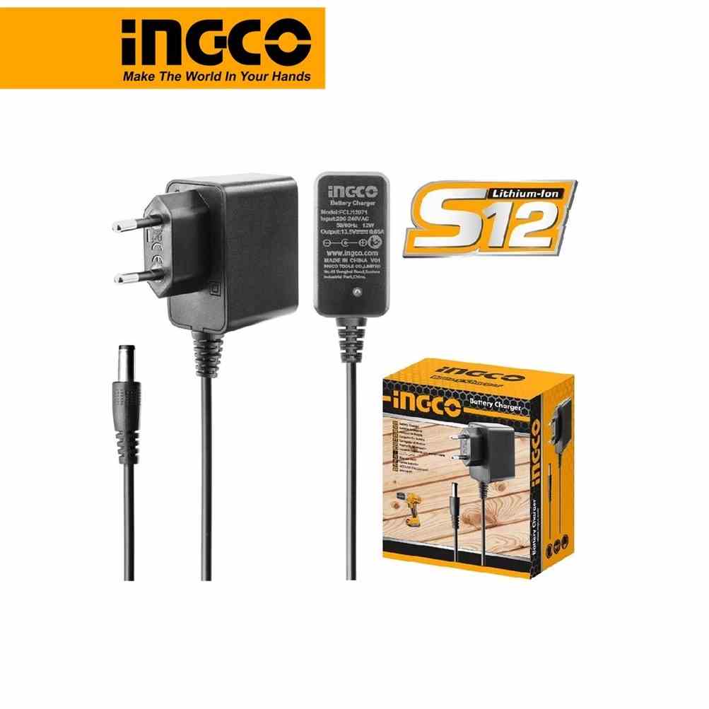 Củ Sạc Adapter sạc pin Lithium-Ion 12V INGCO FCLI12071