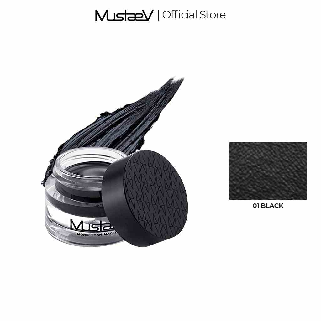 Gel kẻ mắt MustaeV 4.8g chống nhòe lâu trôi