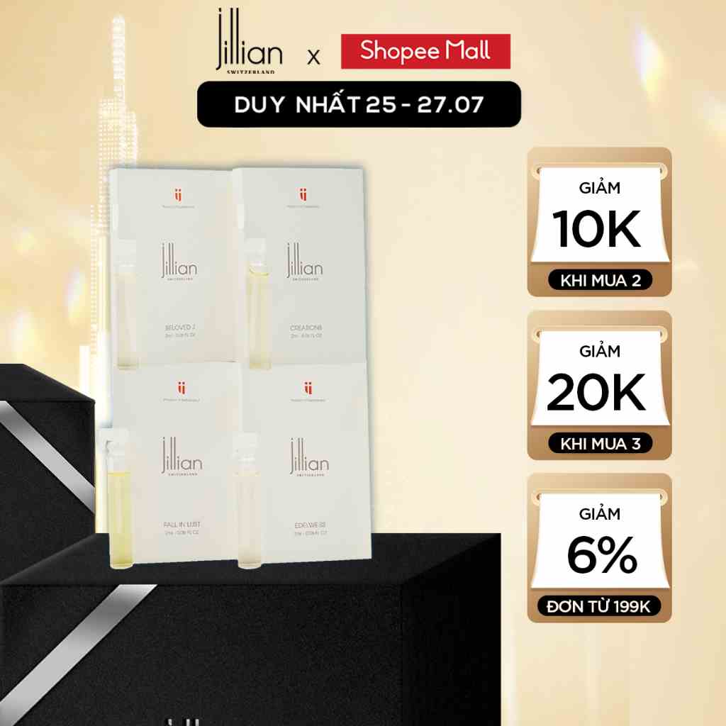 Set Nước hoa Jillian Nữ 4 mùi Special 4x2ml