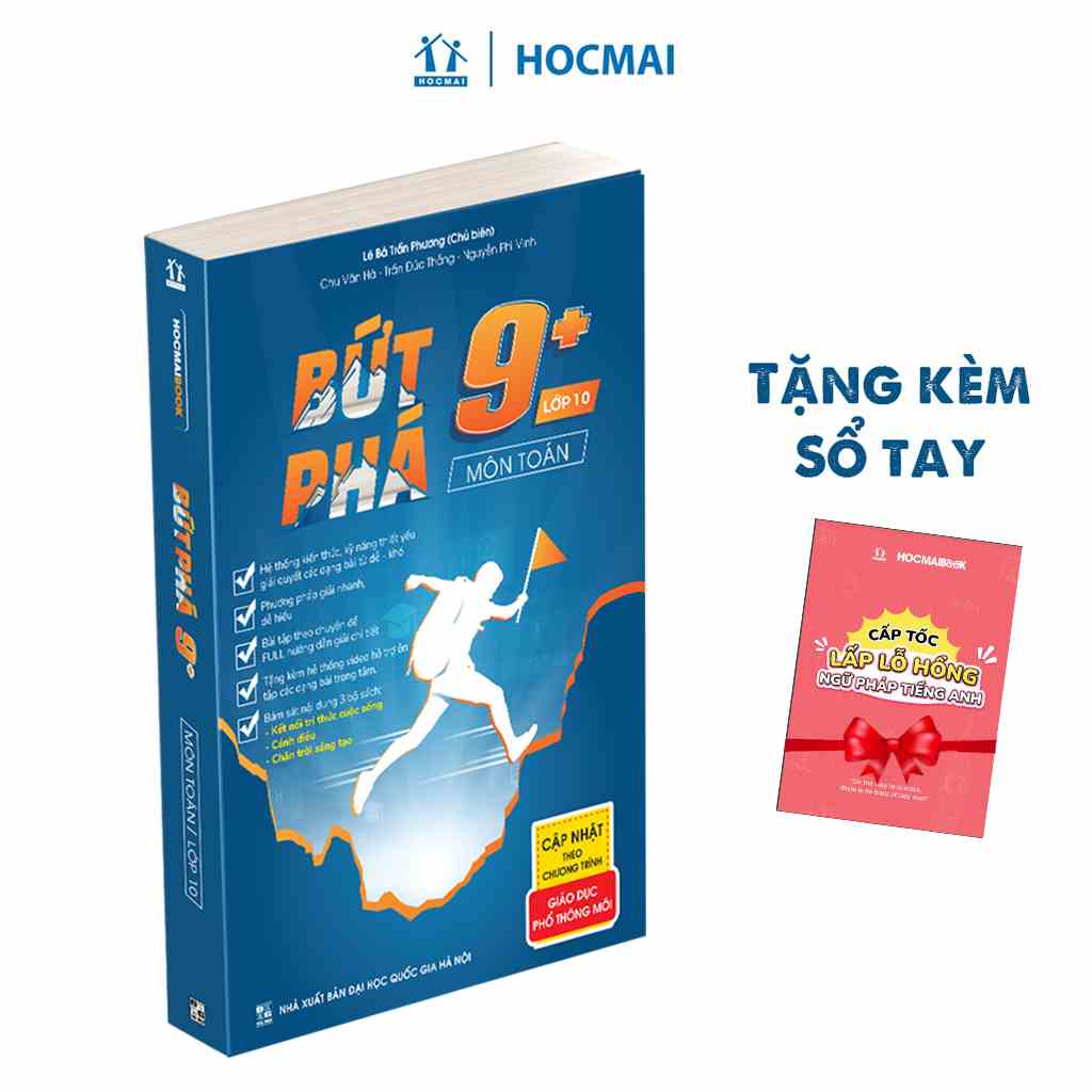 Sách - Bứt phá 9+ môn Toán lớp 10 (theo chương trình GDPT MỚI)