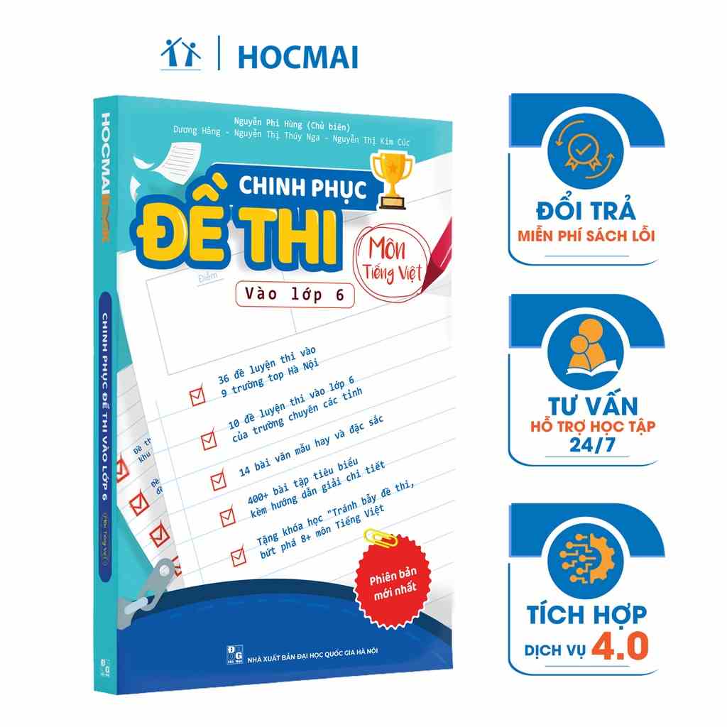 Sách - Chinh phục Đề thi vào lớp 6 môn Tiếng Việt