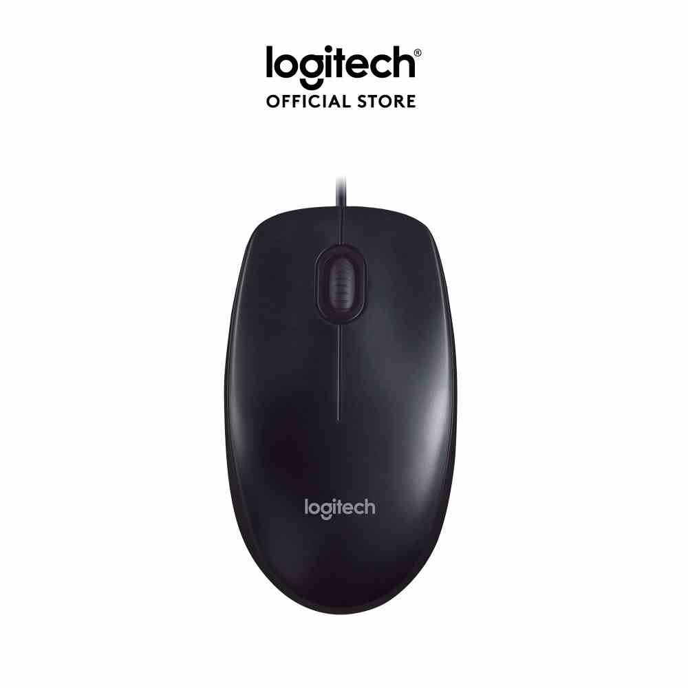 Chuột có dây Logitech M90 - Siêu bền, siêu tiết kiệm, nhỏ gọn, thiết kế ôm tay