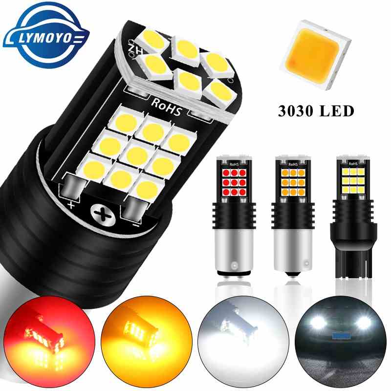 Đèn LED tín hiệu LYMOYO T20 1156 Ba15S cho xe hơi siêu sáng 1157w21w P21 5w