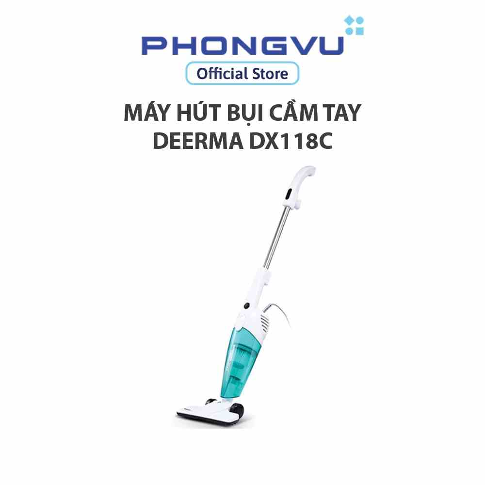 Máy hút bụi cầm tay Deerma DX118C - Bảo hành 12 tháng