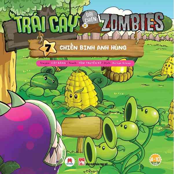 [Mã BMLTB35 giảm đến 35K đơn 99K] Sách - Trái Cây Đại Chiến Zombies (Tập 7: Chiến Binh Anh Hùng)