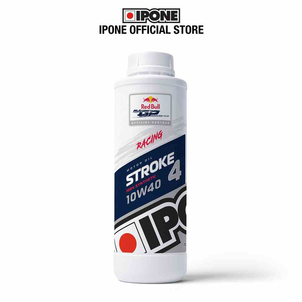 [Mã BMLTA35 giảm đến 35K đơn 99K] Nhớt xe đua tổng hợp Ester 4T Ipone Stroke 4 Racing (1L)