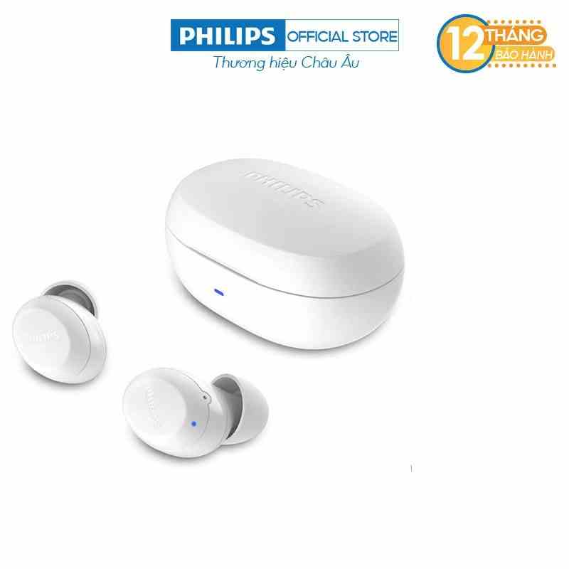 [Mã ELBAU5 giảm 5% đơn 300K] Tai nghe Philips Bluetooth Có Bass TAT1235WT/97 - Màu trắng - Hàng Chính Hãng