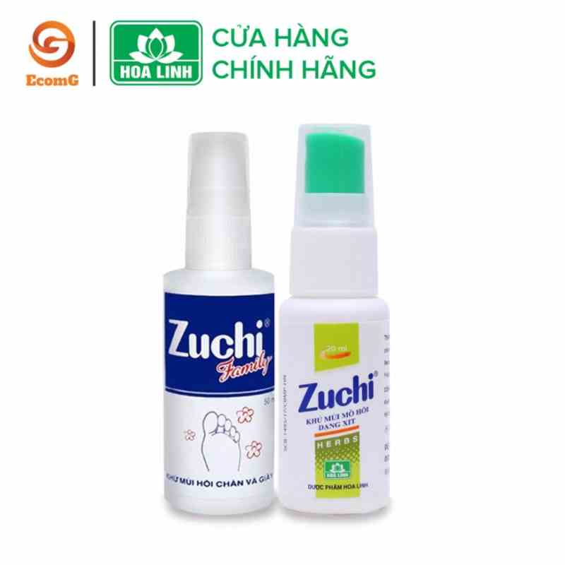 [Mã BMLTB200 giảm đến 100K đơn 499K] Combo Zuchi – Xịt khử mùi giúp cơ thể thoáng mát, tự tin cả ngày- CB2 -003