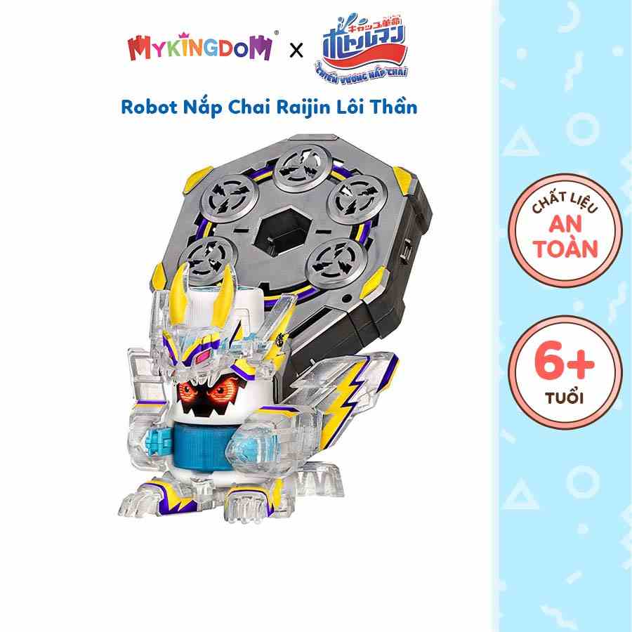 Đồ Chơi Bottleman Robot Nắp Chai Raijin Lôi Thần 175810