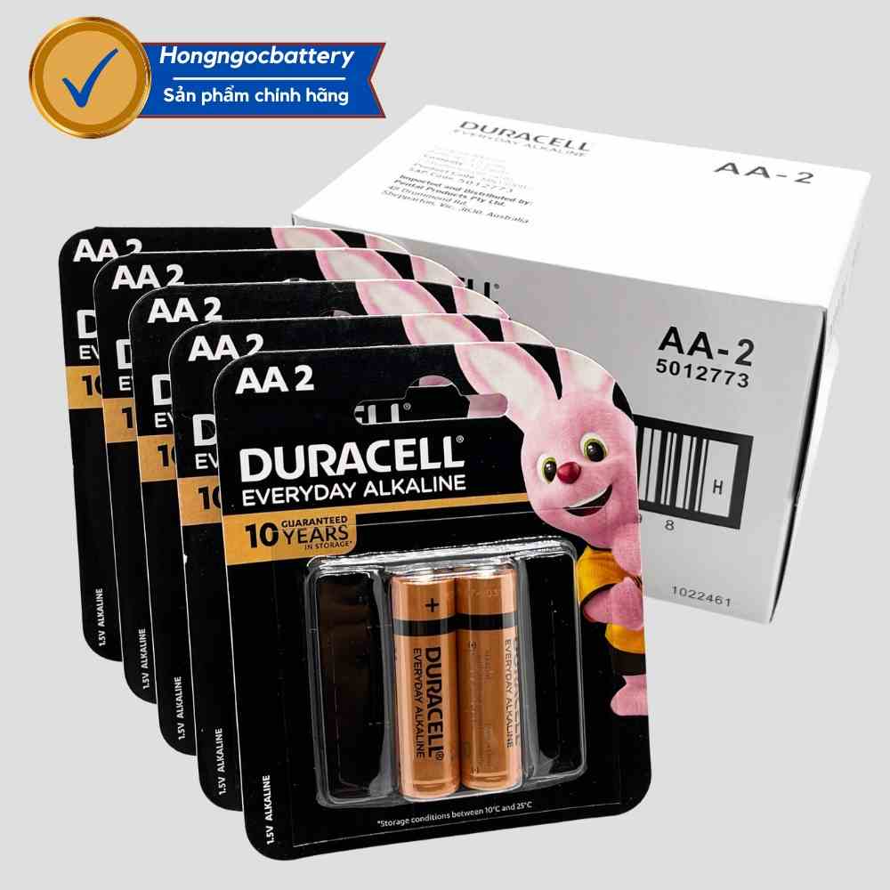 [Mã BMLTB35 giảm đến 35K đơn 99K] Hộp Pin AA Duracell Alkaline Siêu Bền 1,5V - Hàng chính hãng