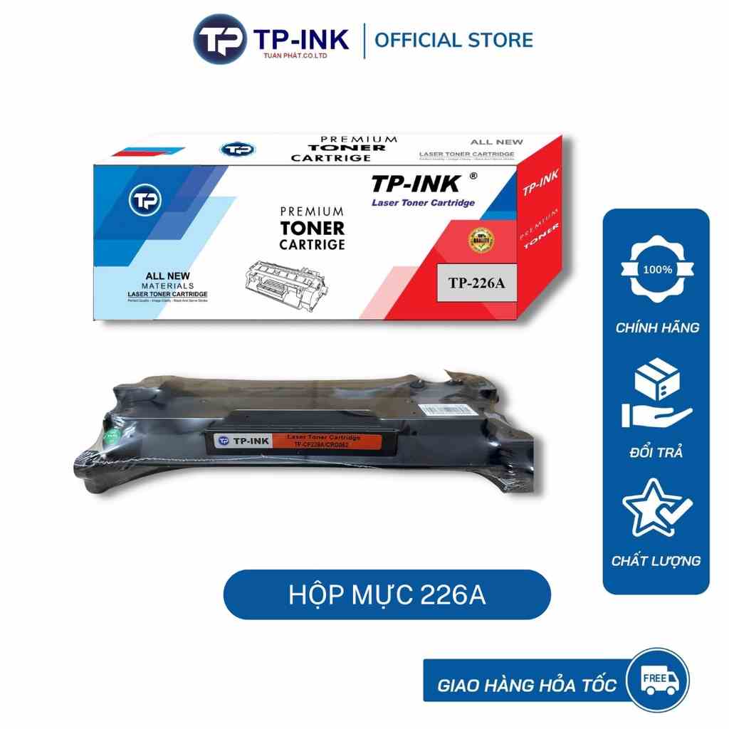 Hộp mực 26A  thương hiệu TP ink  dùng cho máy in HP Pro M402N (26A) có lỗ đổ mực và xả thải BẢO HÀNH 12 THÁNG