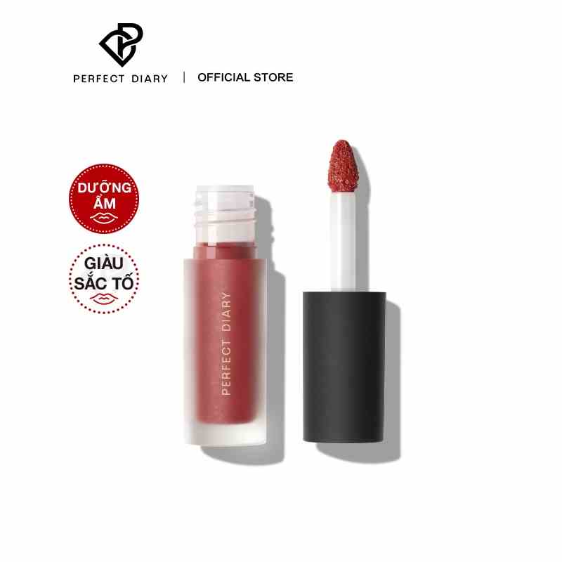 [GIFT] Son Kem Lì Perfect Diary Glamour Select Velvet Liquid Mini 4 Màu Sắc Tùy Chọn 1.5g