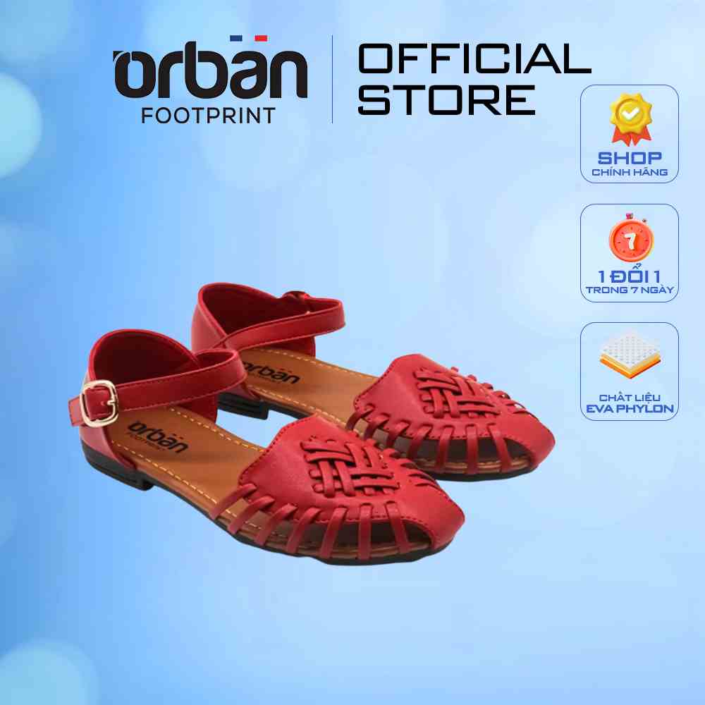 [Mã BMLTB35 giảm đến 35K đơn 99K] Dép sandal urban cao cấp cho bé SD2101 full màu đỏ-hồng-trắng