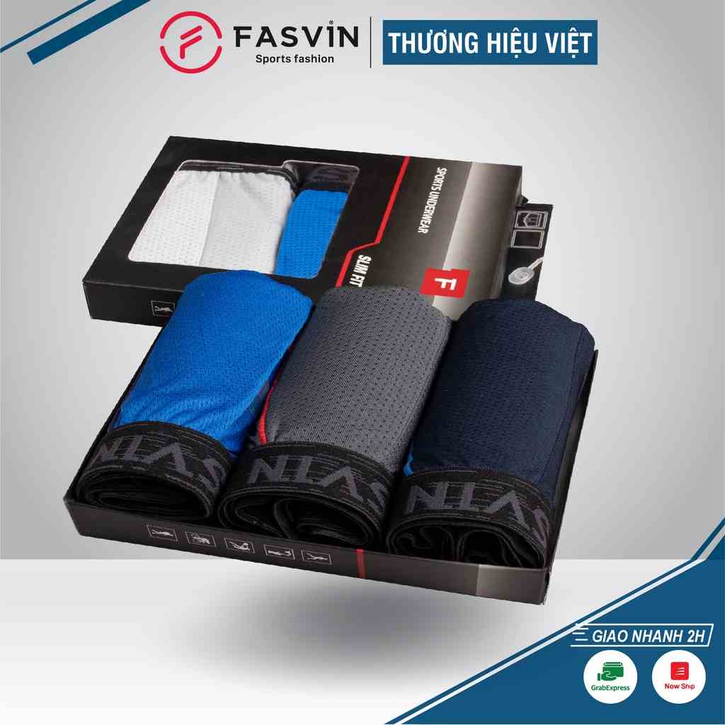 Quần lót nam tam giác Fasvin LSV2118.HN vải lưới thể thao thông hơi thoáng mát