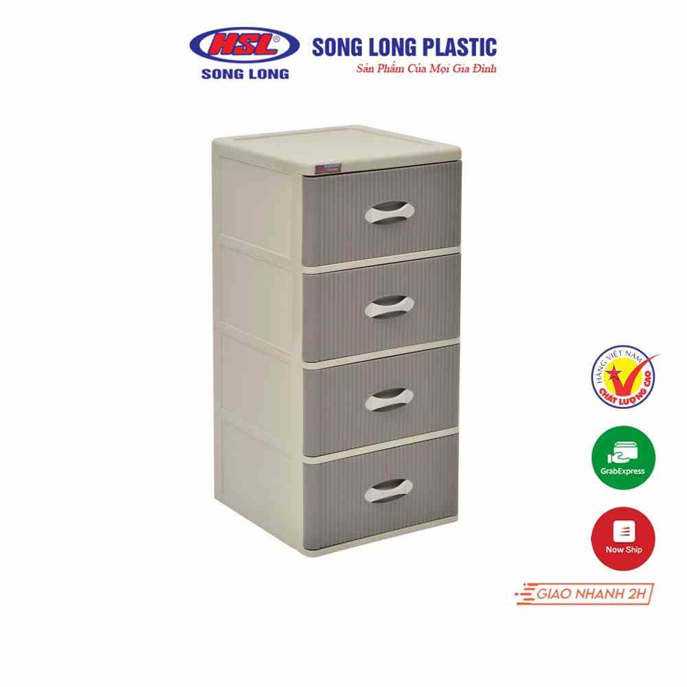 Tủ Bé Sọc 4 Tầng Song Long Plastic T333