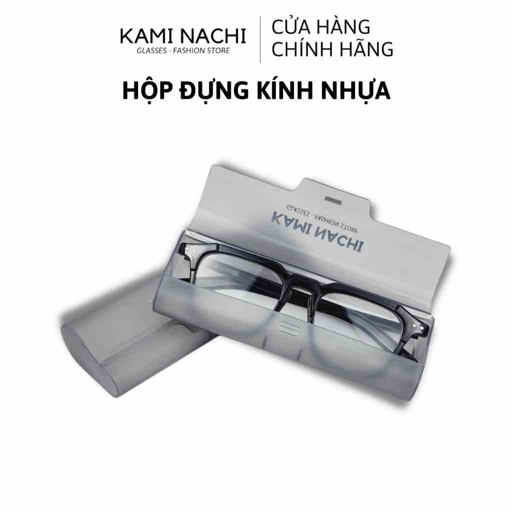 Hộp đựng kính nhựa chính hãng KAMI NACHI tiện lợi, nhỏ gọn, dễ sử dụng