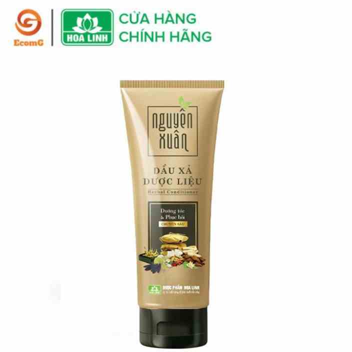 Dầu xả dược liệu Nguyên Xuân (150ml) giúp dưỡng tóc, giảm rụng tóc và phục hồi chuyên sâu - GlobalPharma